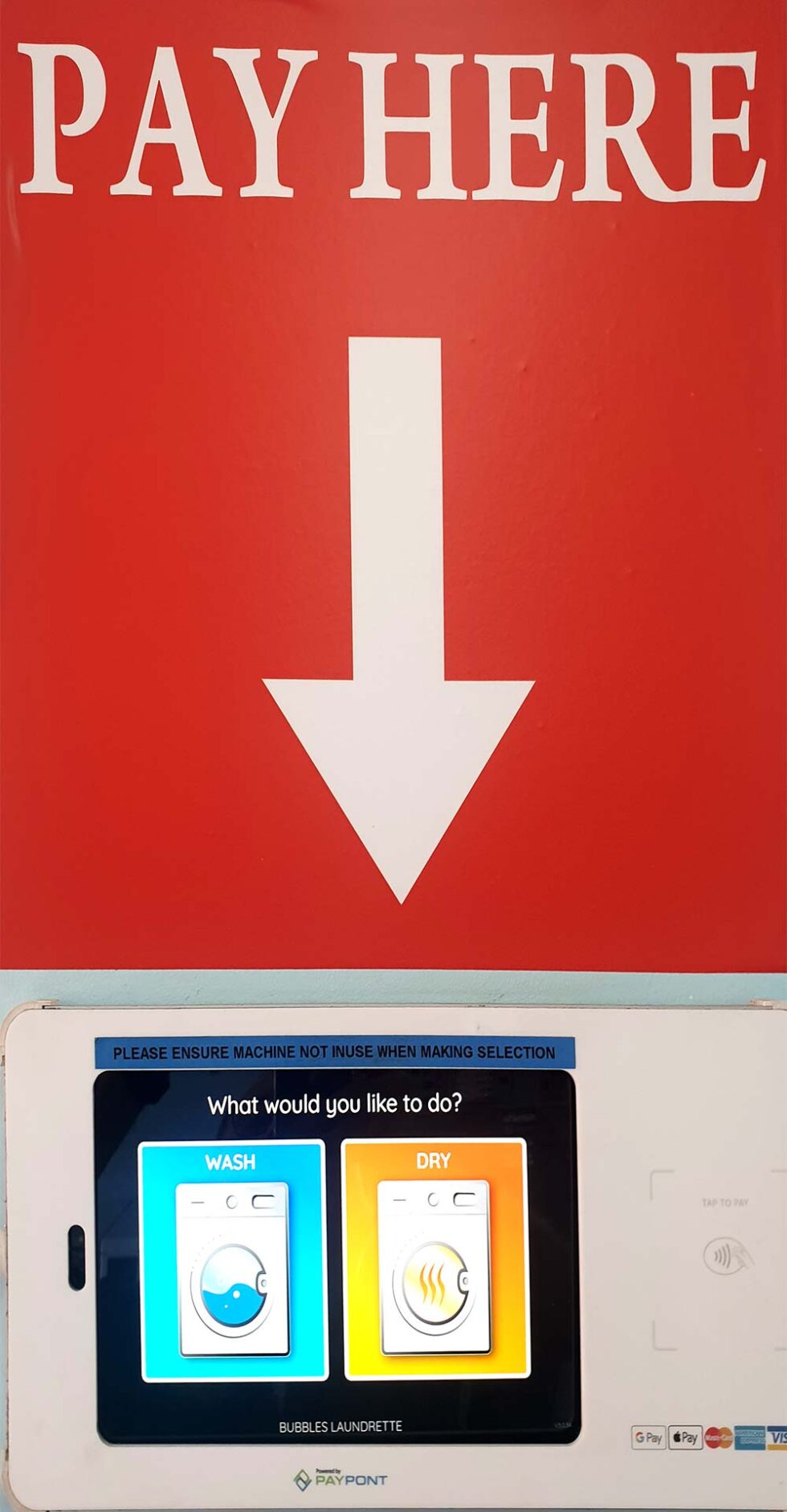 Laundromat Bundaberg Bubbles Laundrette Brightest & Best Self Service